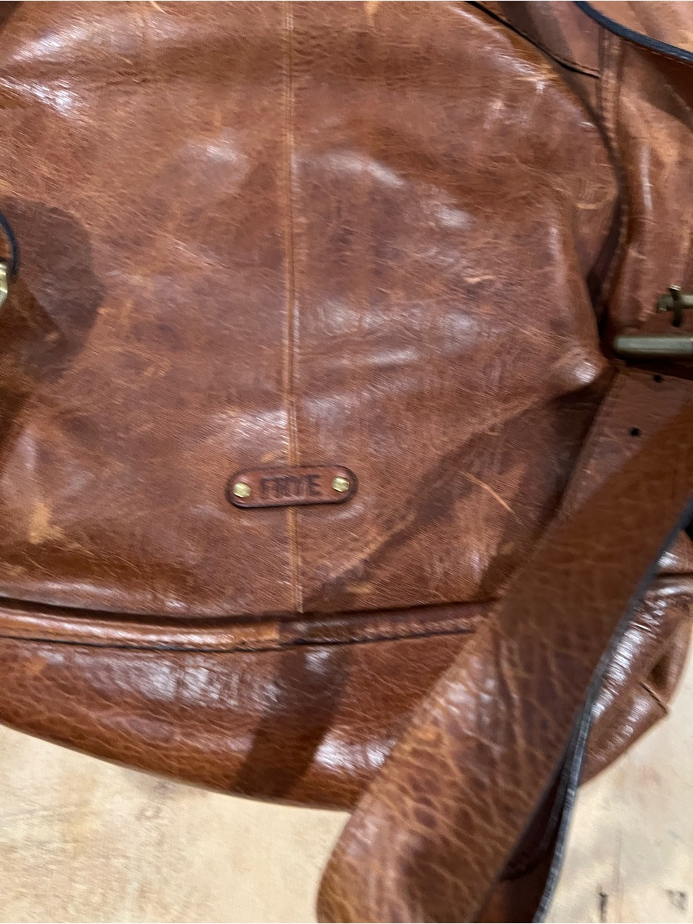 Frye leather backpack - pre-VC - Picture 5 of 5
